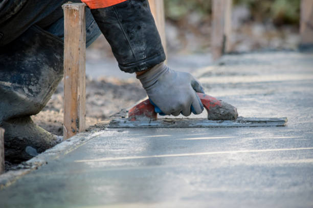 Concrete walkway installation in Quincy, WA